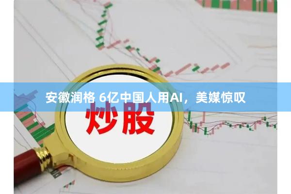 安徽润格 6亿中国人用AI，美媒惊叹